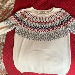 orvis fair isle sweater